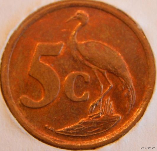 Южная Африка 5 центов 2003 год