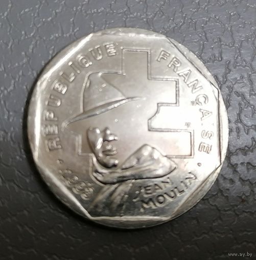 2 франка 1993 г.