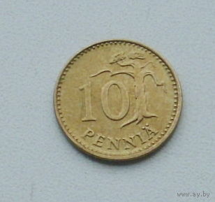 Финляндия. 10 пенни. 1981 года. 72-я.