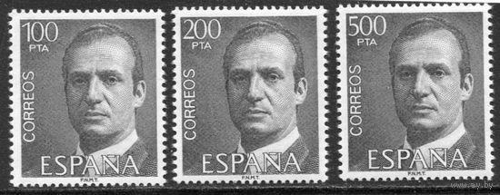 Испания. Стандарт. Король Хуан Карлос I. Вып.1981. Бум.нормальная