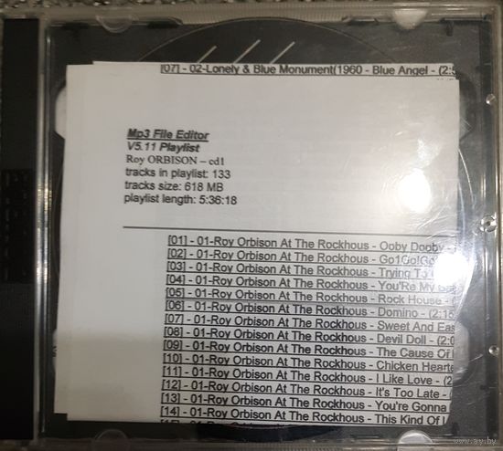 CD MP3 дискография Roy ORBISON - 2 CD