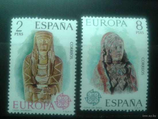 Испания 1974 Европа, скульптуры** Полная серия