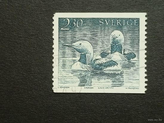Швеция 1986. Водоплавающие птицы