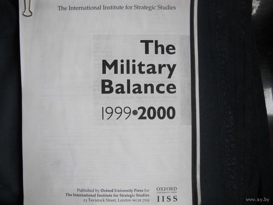 The Military Balance, 1999/2000