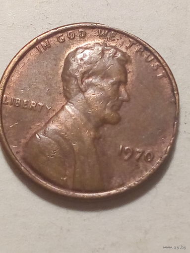 1 цент США 1970