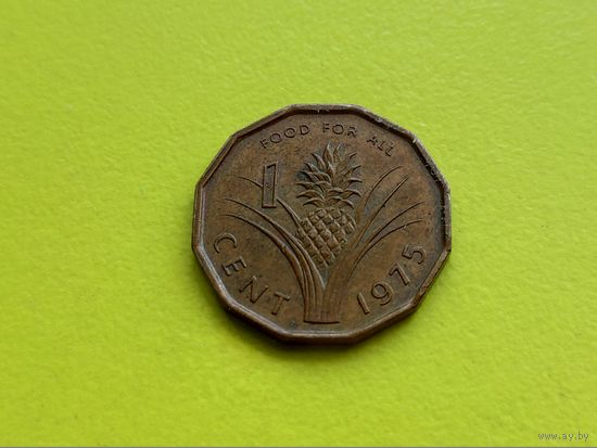 Эсватини (Свазиленд), 1 цент 1975, ФАО - Еда для всех.