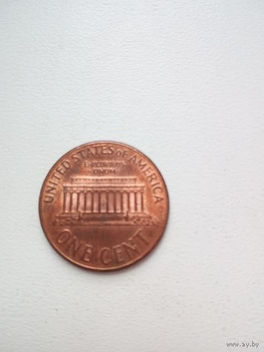 1 цент США 2004г.(буква Д)