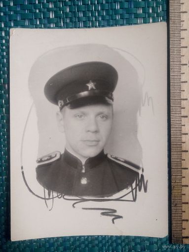 Фотография. Курсант Новосибирского военно-технического училища.1956 год.