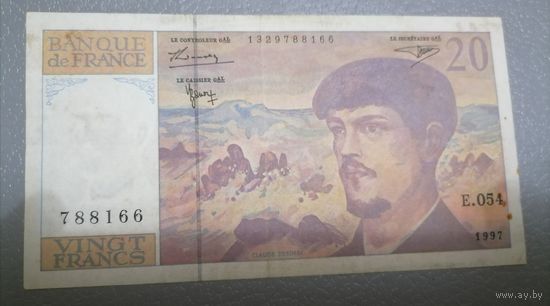20 франков 1997 г.