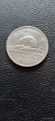 Канада 5 центов 1982 г.