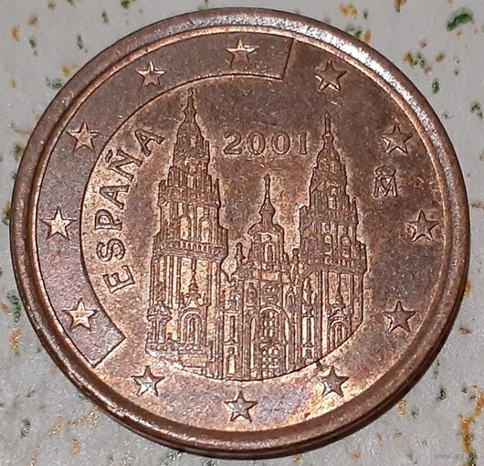 Испания 5 евроцентов, 2001 (3-12-173)