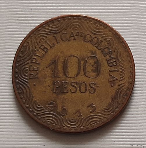 100 песо 2013 г. Колумбия