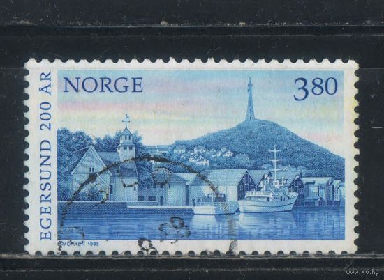 Норвегия 1998 200 летие Эгерсунна Порт #1278