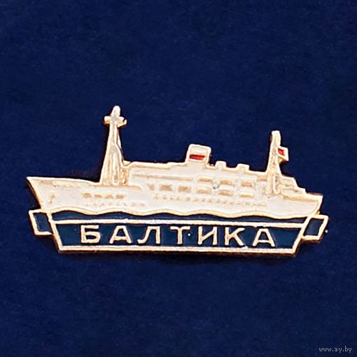 Значок БАЛТИКА (корабль) (СССР)