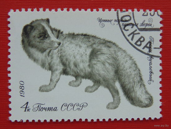 СССР 1980г. Фауна.