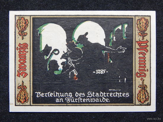 Германия Нотгельд 20 пфеннигов 1921г.UNC