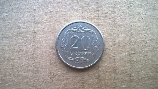 Польша 20 грошей, 2009г. (D-16)