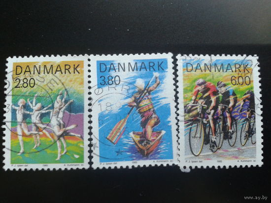 Дания 1985 спорт полная серия