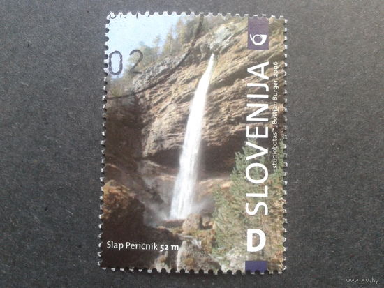 Словения 2006 водопад