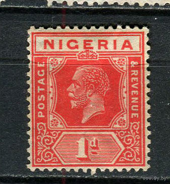 Британские колонии - Нигерия - 1921/1932 - Король Георг V 2Р - [Mi.15II] - 1 марка. MH.  (Лот 61Dj)