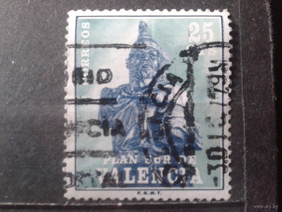 Валенсия 1975 Статуя Якоба 1, короля Арагона