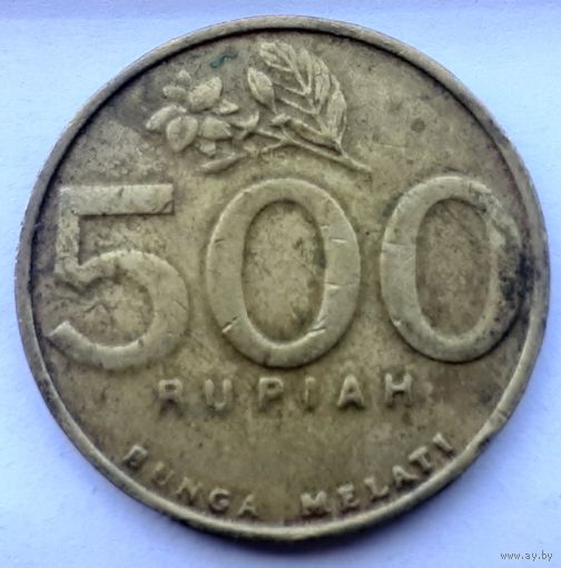 Индонезия 500 рупий, 2000 (3-16-228)