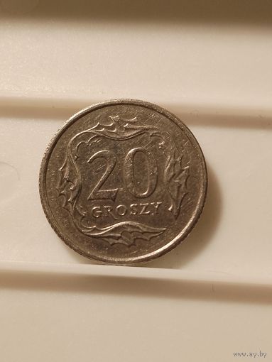 20 грошей 1990 г. Польша