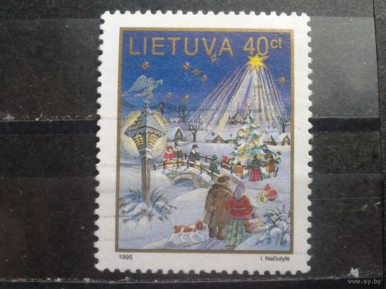 Литва 1995 Рождество