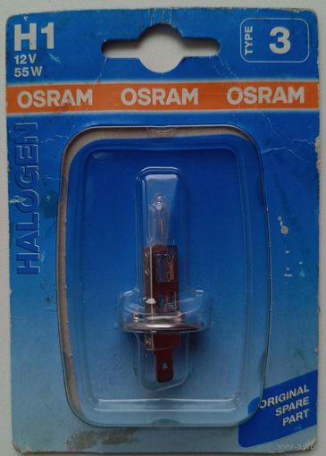 Лампочка Osram H1 type 3 12v/55w