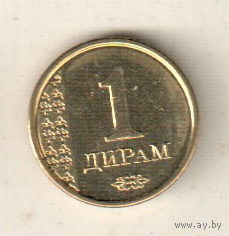 Таджикистан 1 дирам 2011