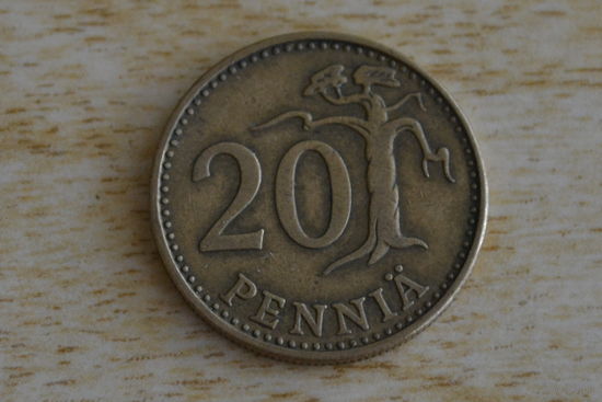 Финляндия 20 пенни 1963