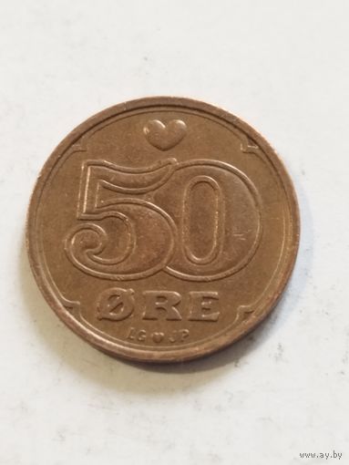 Дания 50 оре 1999