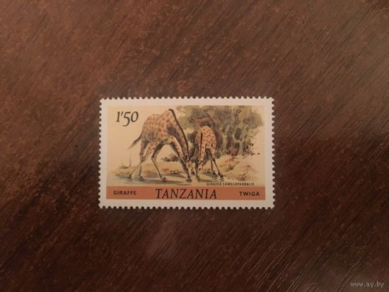 Танзания 1985 Жираф