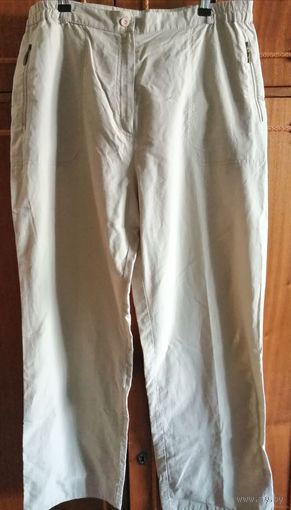 Летние брюки, на бедра 114-116 см. (см. замеры в описании)