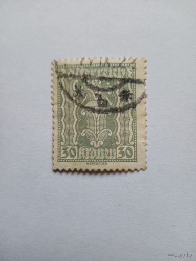Австрия 1922г. Стандарт, 30 крон
