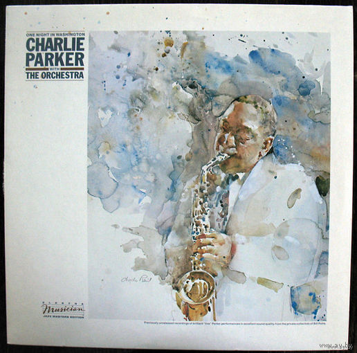 Charlie Parker with The Orchestra "One Night in Washington" LP 1982