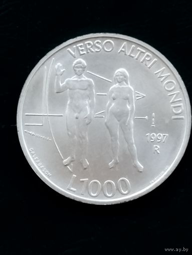 Сан-марино 1000 лир 1997 год