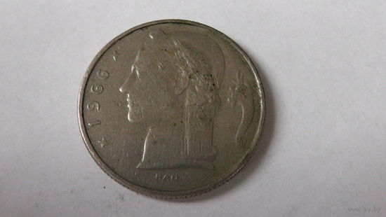 Бельгия, 5 франков 1966