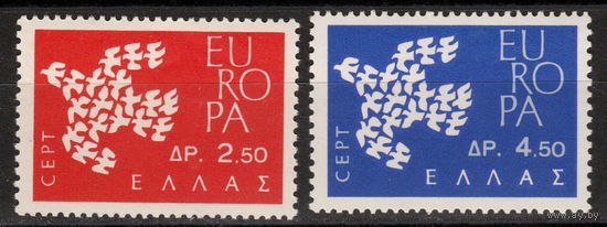 Греция 1961 EUROPA полная серия