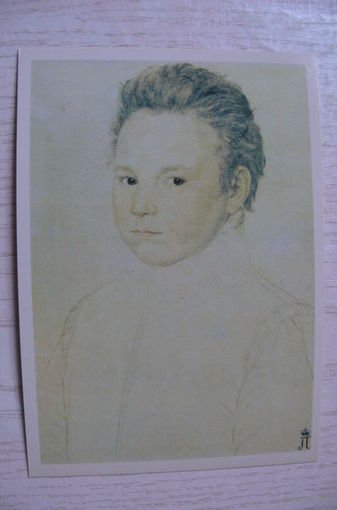 Лекюрье А., Портрет мальчика с карими глазами; 1984, чистая.