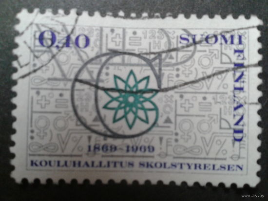 Финляндия 1969 символический рисунок
