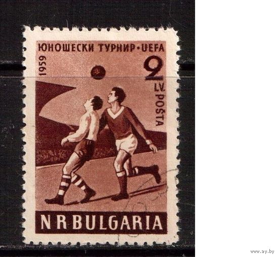 Болгария-1959(Мих.1101) , гаш.,  Спорт , Футбол