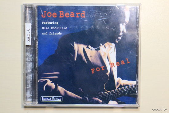 Joe Beard Featuring Duke Robillard And Friends – For Real (1998, CD)