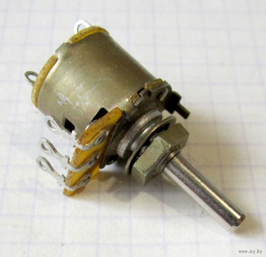Резистор переменный с выключателем СП3-4вМ 100 кОм