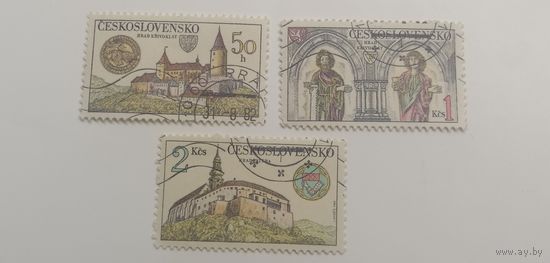 Чехословакия 1982. Замки
