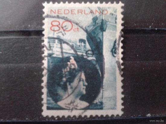 Нидерланды 1933 Торговля и транспорт, королева Вильгельмина Михель-4,0 евро гаш