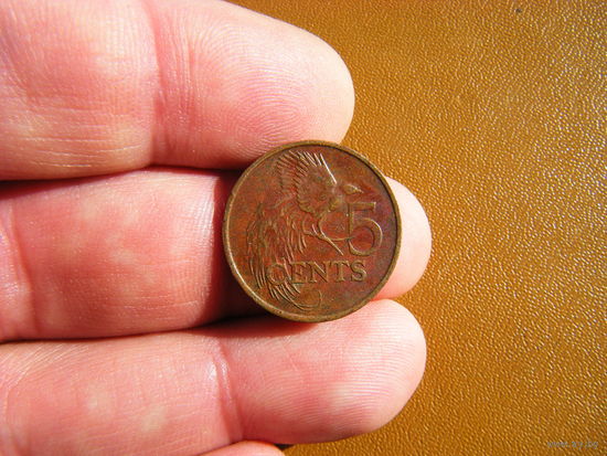 Тринидад и Тобаго 5 центов 1992г.