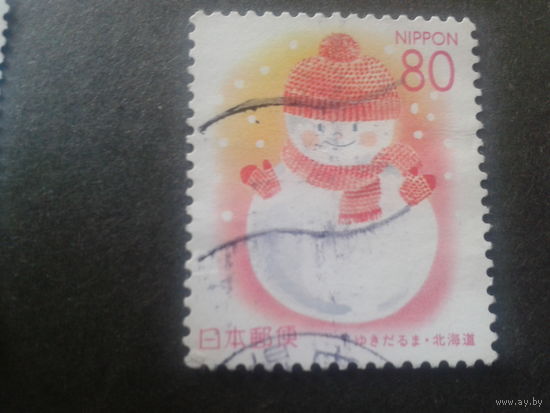 Япония 1999 снеговик