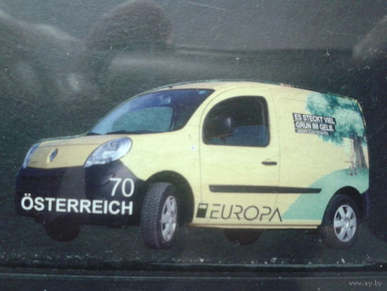 Австрия 2013 Европа, почтовый автомобиль