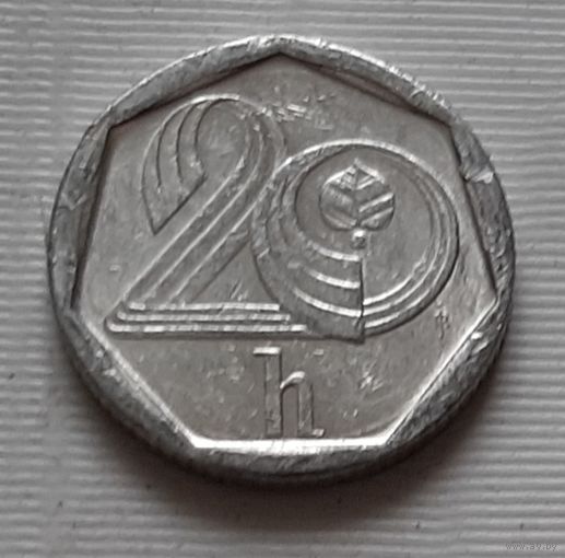 20 геллеров 1995 г. Чехия